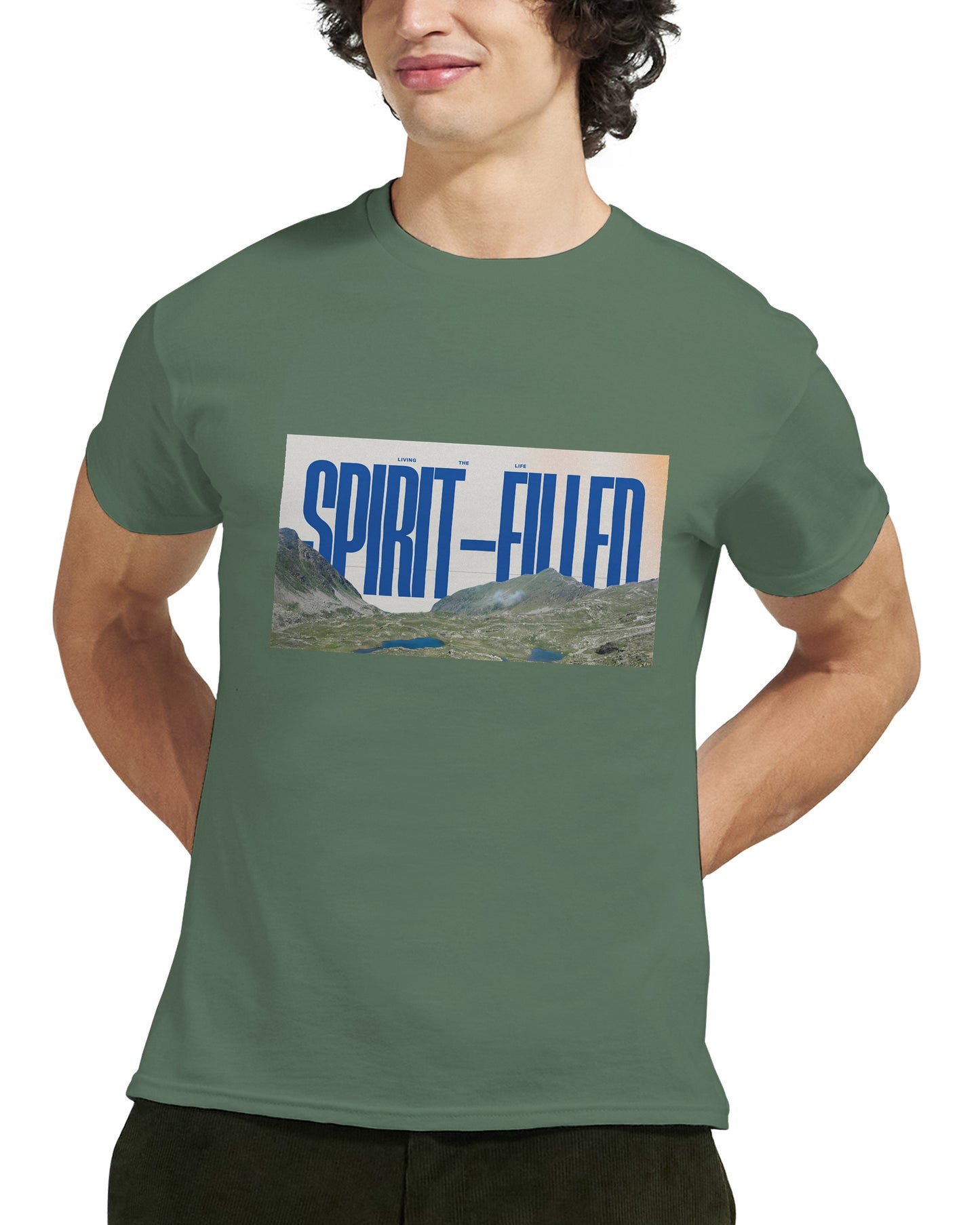 Living The Spirit-Filled Life | Heavyweight Unisex Crewneck T-shirt